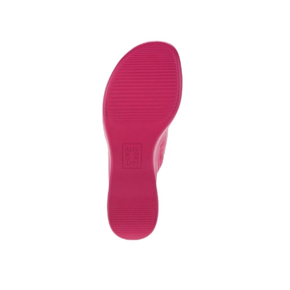Naturalizer Women's Gen N-Rally Wedge Slide Sandals Pink Size 8 1/2 - Picture 4 of 4